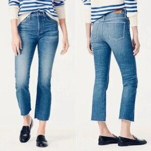 J. Crew Billie Demi Boot Crop Jeans 29